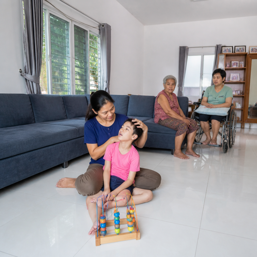สัญญาณเตือน Parental Burnout ของพ่อแม่เด็กพิเศษและวิธีหยุด เพื่อหายใจ